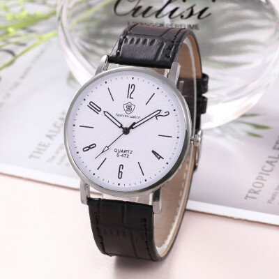

Fashion casual business mens belt watch digital male
