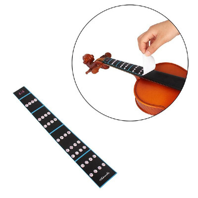 

18 Violin Fiddle Finger Guide Fingerboard Sticker Label Intonation Chart Fretboard Marker for Practice Beginners