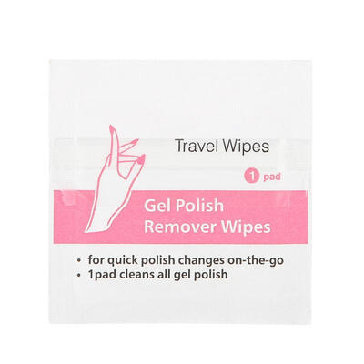

Greensen 100pcs Box Disposable UV Gel Nail Polish Removal Pads Nail Art Soak Off Pads Manicure Tool