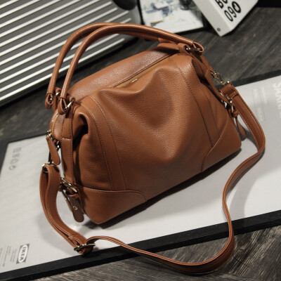 

20180New women bag European&American wind soft pure color PU leather handbag women messenger bags