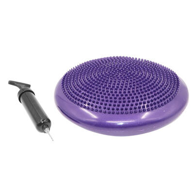 

PVC Inflatable Yoga Balancing Ball Pad Training Cushion Stability Exercise
