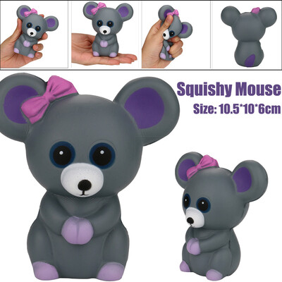 

Gotoamei Squeeze Mouse Cream Bread Scented Slow Rising Toys Phone Charm Gifts