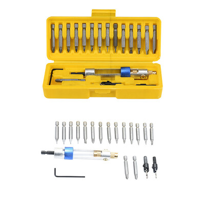 

〖Follure〗Kit of Half Time Drill High Speed 20bits Drill Driver Screwdriver Head Tools