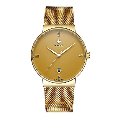 

NAVIFORCE 2016 Brand Fashion Dual Calendar Genuine Leather Man Casual Wristwatch 30M Water-proof Quartz Men Watches Watch Box