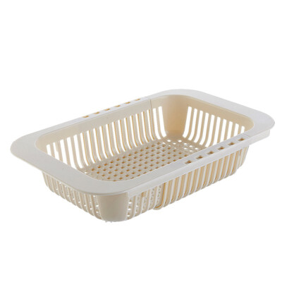 

Kitchen Multi-Function Retractable Drain Basket Sink Drain Rack Vegetable And Fruit Washing Drainage Basket