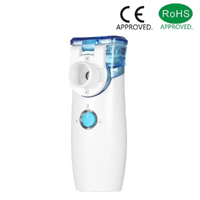 

Carevas Medical Handheld Personal Steam Inhaler for Asthma COPD Steam Vaporizer USB Rechargeable Nebulizer with Mask CE & ROHS & I