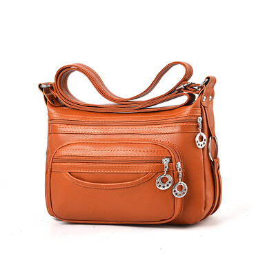 

2019 summer new womens bag handbag elegant simple handbag retro shoulder bag Messenger bag
