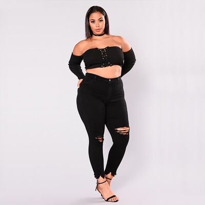 

〖Follure〗Fashion Women Stretch Jeans Female High Waist Stretch Slim Sexy Pencil Pants