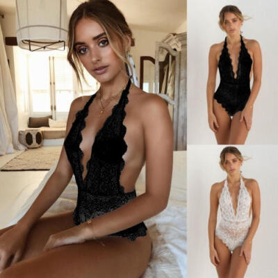 

Women&acutes Ladies Sexy-Lingerie Sleepwear Dress Babydoll Lace G-string Underwear
