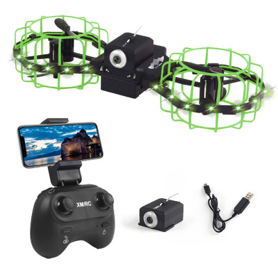 

Siaonvr M3 24G WiFi FPV 5MP 720P Camera Foldable Air Pressure Constant RC Quadcopter