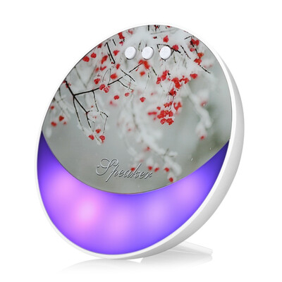

F6 Bluetooth Speaker Portable Wireless Player Colorful Backlight Support TF Card