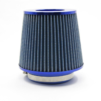 

Universal Auto Car Air Filter Cold Air Intake 3" 76-88-100mm Round Tapered