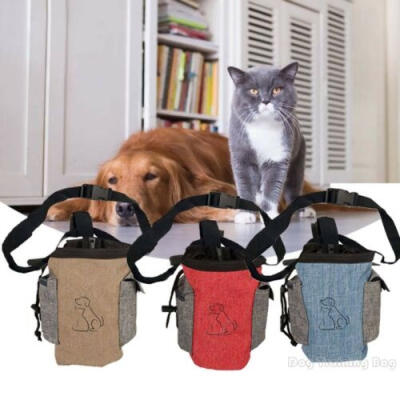 

Pet Dog Training Treat Puppy Snack Bag Pouch Storage Holder Dispenser US