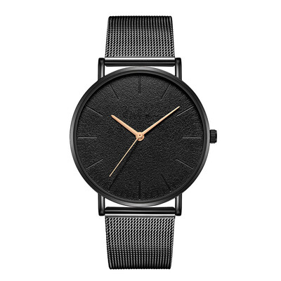 

RM Lady Women Watch Mesh Band Stainless Steel Analog Quartz Wristwatch Minimalist