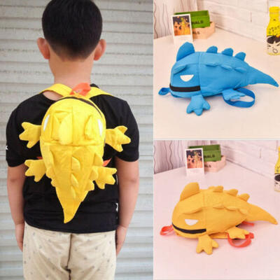 

Unsex Cute Toddler Kids Baby Mini Outdoor Backpack Cartoon lizard School Bag