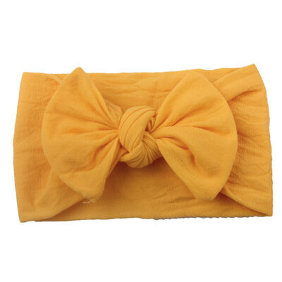 

Baby Tie Bow Pom Pom Head Wrap Turban Top Knot Headband Newborn Girl Accessories