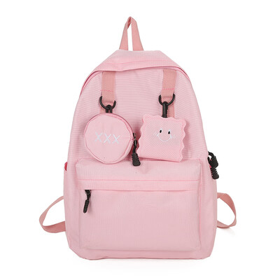 

Backpack female Korean junior high school high school students backpack ins wind ancient feeling girl campus bag