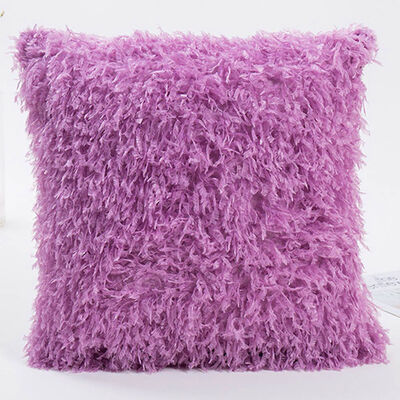 

1Pc Posh Style Home Decor Super Soft Plush Faux Fur Throw Pillow Cover Cushion Case Pillowcase