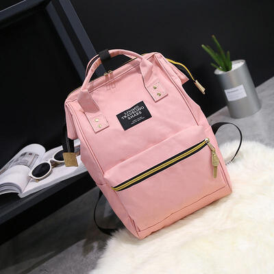 

Women Men Hot Canvas Backpacks Wire Clamp Dual-use Stereotypes Student School Backpacks Large Capacity Travel Shoulder Bags