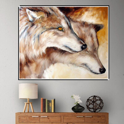 

Gobestart Animal Embroidery Paintings Rhinestone Pasted DIY Diamond Painting Cross Stitch