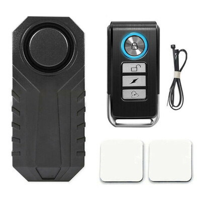 

113dB Anti-Theft Remote Motorcycle Bicycle Security Bike Alarm Padlock Siren