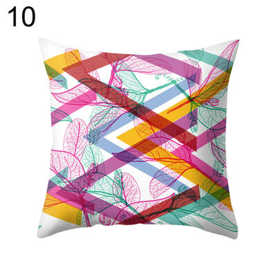 

Multicolor Abstract Pattern Throw Pillow Case Cushion Cover Bedding Articles