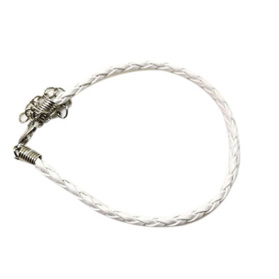 

50pcs Color Random Twist Rope Children Leather Bracelet Simple Desing Wristband Kid Jewelry Accessories