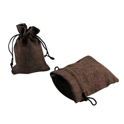 

Toponeto 50pcs 135x95CM Sachet Jute Bag for Gift Jewelry