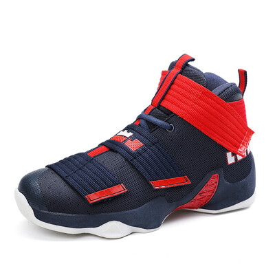 

High help camouflage basketball shoes breathable sneakers outdoor wear shockproof boots
