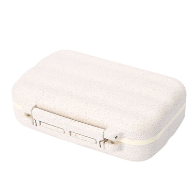 

Gobestart Travel Pill Box Medicine Tablet Storage Vitamin Dispenser Organiser