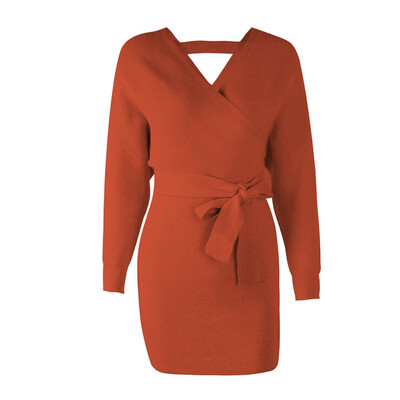 

Winter knitwear bag hip warm sweater top