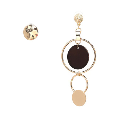 

JURAN 2019 New Arrival Fashion Trend Jewelry Metal Long Big Pendant Stud Earrings Wholesale Fashion Earring For Women J50156