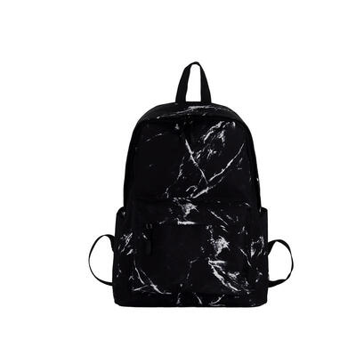 

Fashion Teenager Canvas Backpack For Teenagers Girls Large Capacity Bags Marbling Backpacks Female Rucksack School Bag