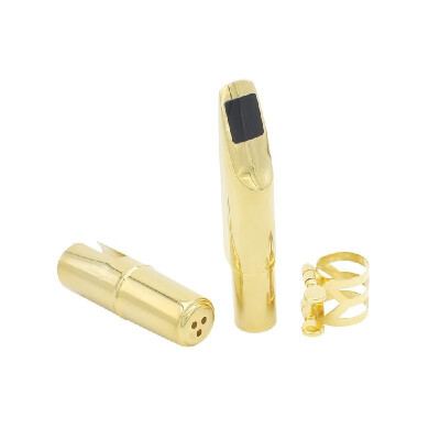 

Alto Sax Saxophone 5C Mouthpiece Metal with Mouthpiece Pads