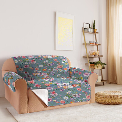 

Toponeto Anti-Slip Quilted Sofa Couch Cover Chair Pet Dog Kids Mat Furniture Protector