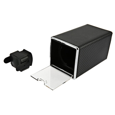 

JA1301 Automatic Watch Winder Display Box Autorotation Transparent Cover Jewelry Storage Case with