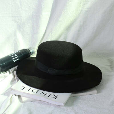 

Pepper ms autumn&winter fashion warm hat Korean version of the street tide cold wool basin hat bow fisherman hat