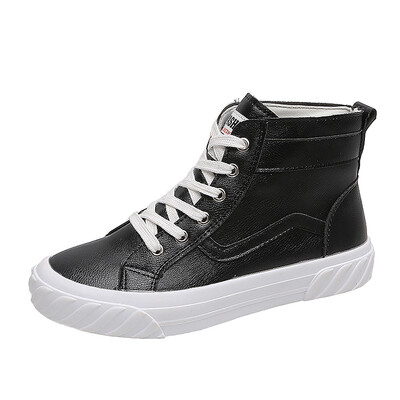 

In the summer of 2019 the new 100-lap basic net surface breathable leisure high-uppers hip-hop port style small white shoes are s