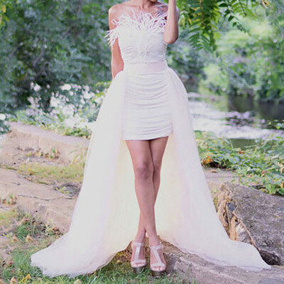 

Roseonmyhand Women Solid Mesh Tulle Skirt Princess Skirt Mesh Bubble Skirt Party Skirt