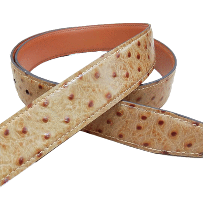 

Belt male Italy imported double-sided suede leather mens belt ostrich pattern youth pants belt Steven section