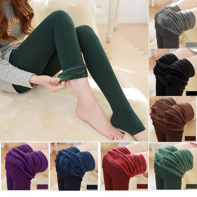 

Fashion Women Winter Thick Warm Fleece Lined Thermal Stretchy Slim Skinny Leggings Pants