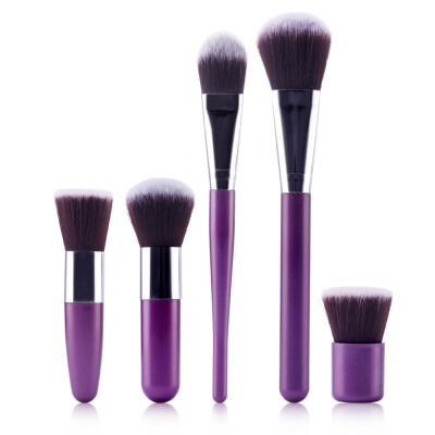 

〖Follure〗5Pcs Makeup Brushes Powder Foundation Eyeshadow Eyeliner Lip Cosmetic Brush