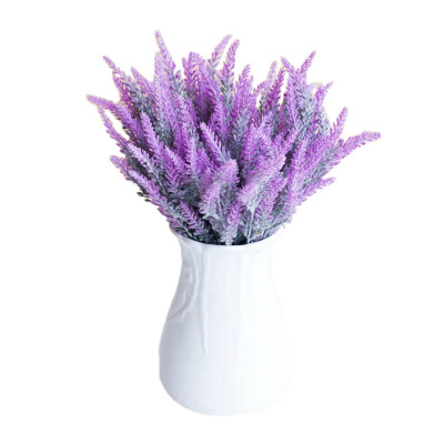 

1Pc Artificial Fake Lavender Flower Plants Wedding Party Home Office Decoration