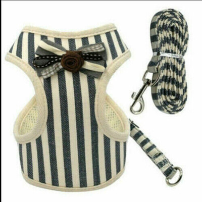 

Breathable Mesh Small Dog Pet Harness&Leash Set Puppy Vest For Dog Cat Hot