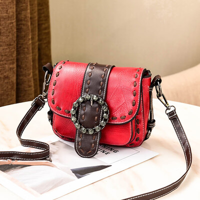 

On the new womens fashion lady simple Korean version of the one-shoulder oblique satchel personality girl bag