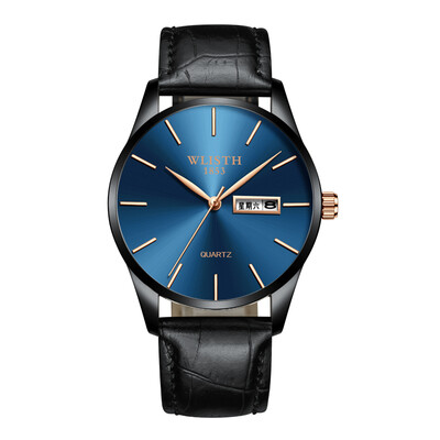 

Wallis Mens Watch Steel Strip Fashion Business Watch Leisure Retro Quartz Watch Male Student Trend Watch Male Thin