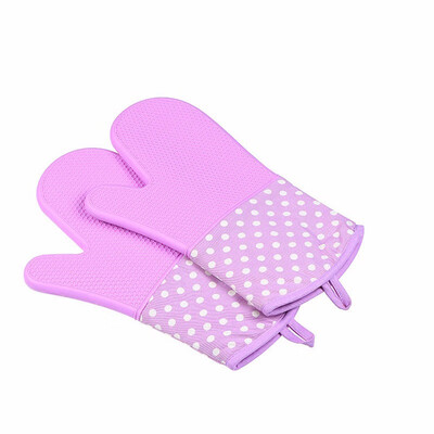 

Silicone Oven Mitts - Heat Resistant to 572 °F Kitchen Oven Gloves 1 Pair