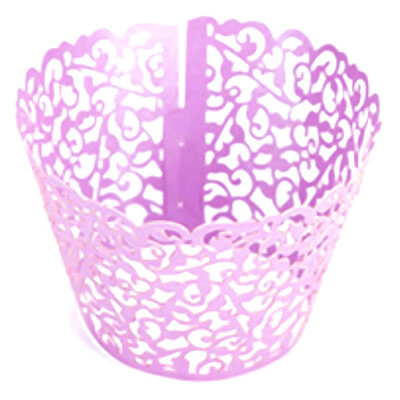 

Cupcake Wrappers Lace Case Laser Cut Party Wedding Birthday