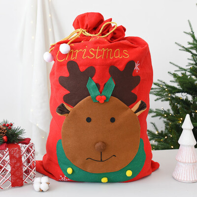 

Tailored Unisex-Adults Merry Christmas Santa Sack Costume Flannel Santa Bag