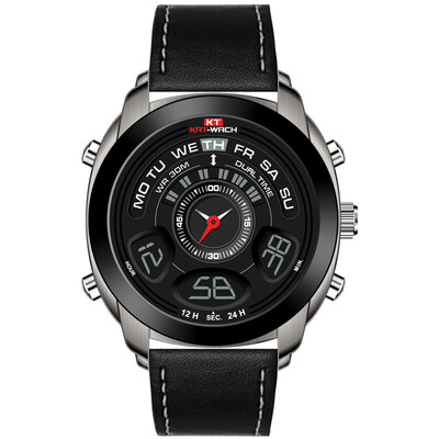 

KAT-WACH electronic watch multi-function outdoor sports led luminous student mens waterproof quartz watch mens watch